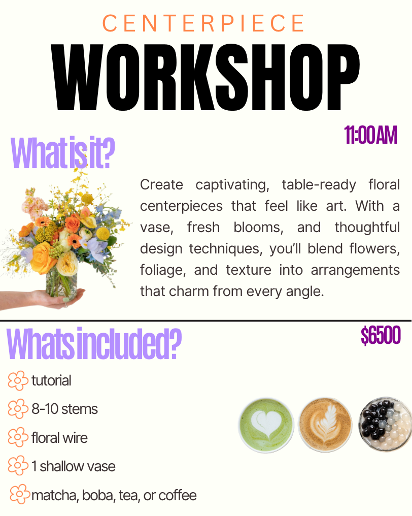 CENTREPIECE WORKSHOP