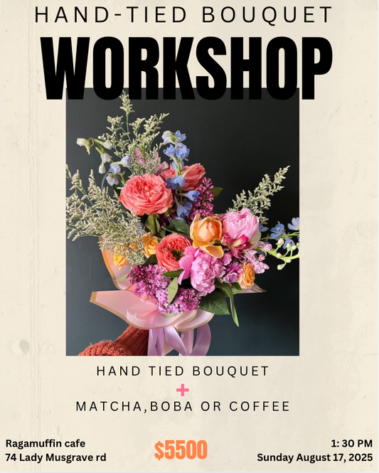 HAND-TIED BOUQUET WORKSHOP