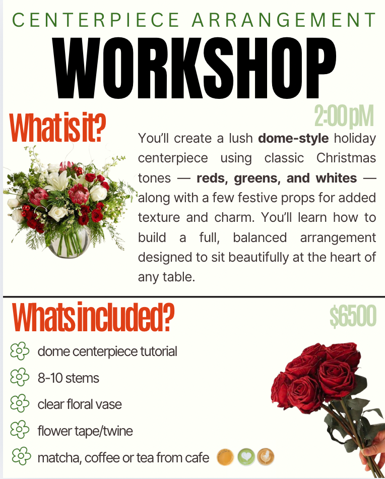 DEC 7th Centerpiece Arrangement